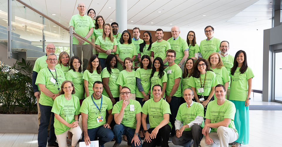 group photo of the 2018 camp attendees