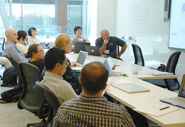 medical staff in meeting