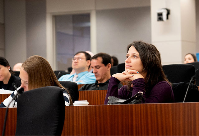 Conference attendees.